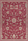 George Traditional Brick Area Rug