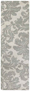 Trochu Traditional Medium Gray Area Rug