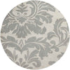 Trochu Traditional Medium Gray Area Rug