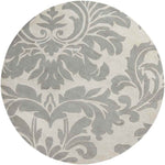 Trochu Traditional Medium Gray Area Rug