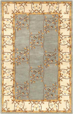 Golden Traditional Sage Area Rug