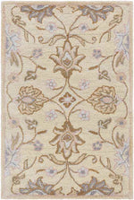 Eckville Traditional Cream Area Rug