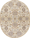 Eckville Traditional Cream Area Rug