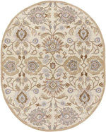 Eckville Traditional Cream Area Rug