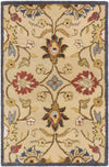 Eckville Traditional Ivory Area Rug