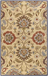 Eckville Traditional Ivory Area Rug
