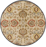 Eckville Traditional Ivory Area Rug