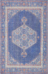 Chieti Traditional Dark Blue Area Rug