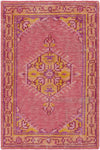 Chieti Traditional Bright Pink Area Rug