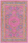 Scafati Traditional Fuschia Area Rug