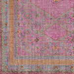 Scafati Traditional Fuschia Area Rug