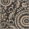 Nancy Cottage Medium Black Area Rug