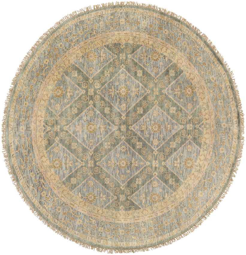 Oak Lake Traditional Sage Area Rug