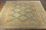 Oak Lake Traditional Sage Area Rug