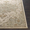 Roblin Traditional Khaki Area Rug