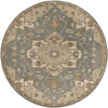 Roblin Traditional Medium Gray Area Rug