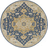Roblin Traditional Navy Area Rug