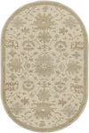 Ness Traditional Beige Area Rug