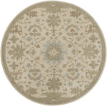 Ness Traditional Beige Area Rug