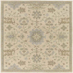 Ness Traditional Beige Area Rug