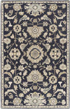 Caraquet Traditional Ink Area Rug