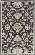 Caraquet Traditional Ink Area Rug