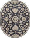 Caraquet Traditional Ink Area Rug