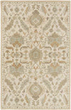 Nackawic Traditional Beige Area Rug