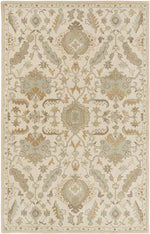 Nackawic Traditional Beige Area Rug
