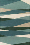 Mulhouse Modern Sea Foam Area Rug