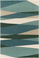 Mulhouse Modern Sea Foam Area Rug