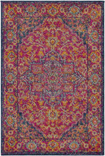 Aquaforte Traditional Garnet Area Rug