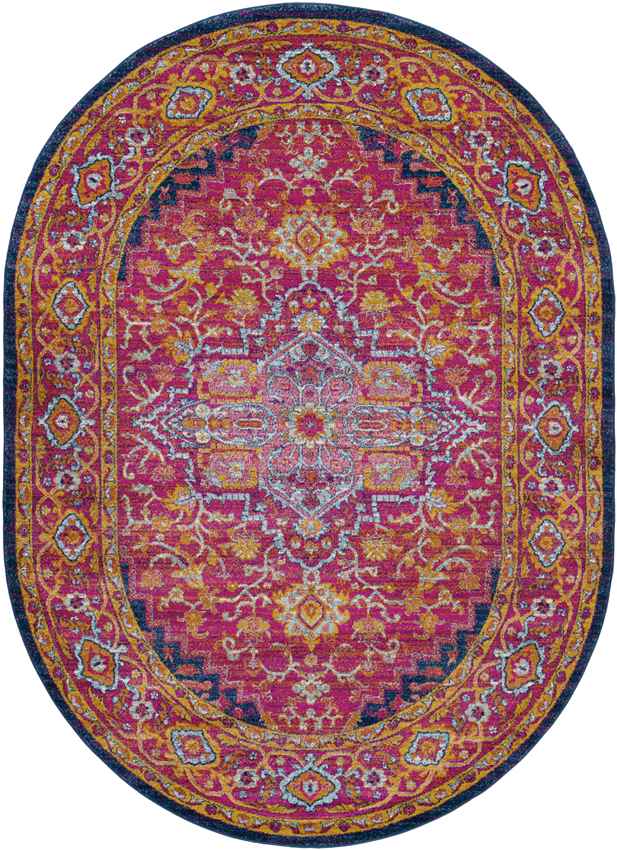 Aquaforte Traditional Garnet Area Rug