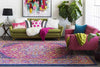 Aquaforte Traditional Garnet Area Rug
