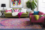 Aquaforte Traditional Garnet Area Rug