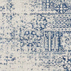 Bay Bulls Traditional Dark Blue Area Rug
