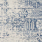 Bay Bulls Traditional Dark Blue Area Rug