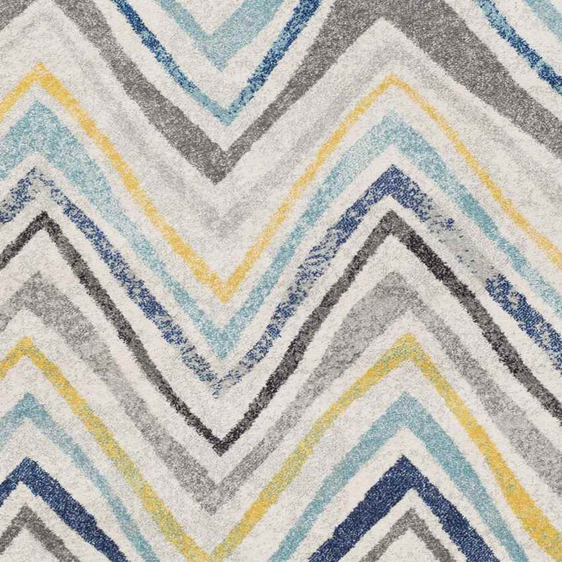 Baytona Modern Dark Blue Area Rug