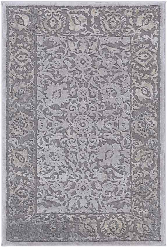 Lourdes Traditional Taupe Area Rug