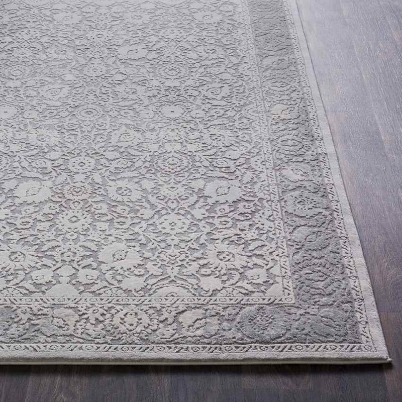 Lourdes Traditional Taupe Area Rug