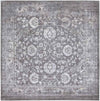 Meadows Traditional Medium Gray Area Rug