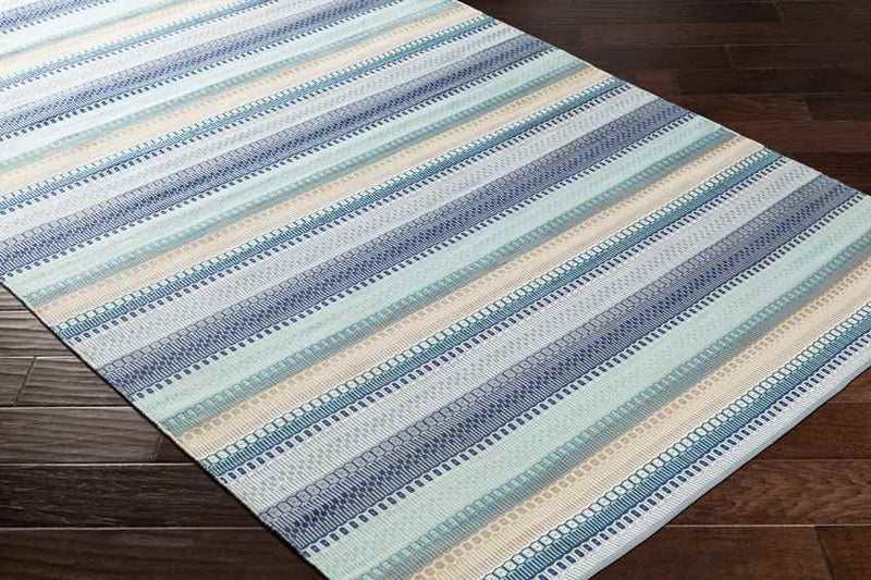 Falmouth Modern Aqua Area Rug