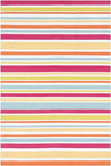 Fareham Modern Bright Pink/Yellow Area Rug