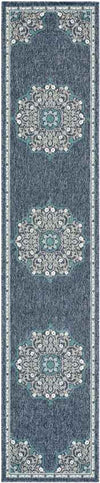 Balcarres Traditional Navy Area Rug