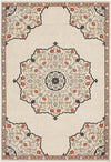 Balcarres Traditional Burnt Orange Area Rug