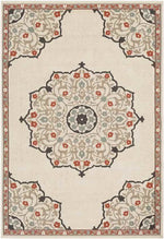 Balcarres Traditional Burnt Orange Area Rug