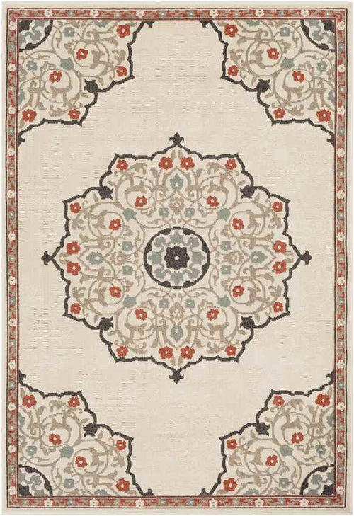 Balcarres Traditional Burnt Orange Area Rug