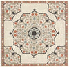 Balcarres Traditional Burnt Orange Area Rug