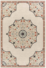 Balcarres Traditional Burnt Orange Area Rug