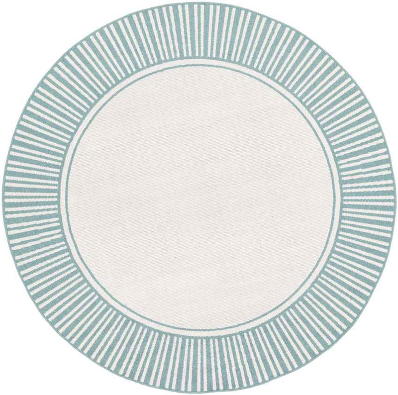 Balgonie Cottage Teal Area Rug